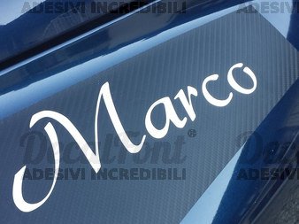 Adesivo cupolino per Marco