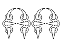 Anteprima del carattere claw