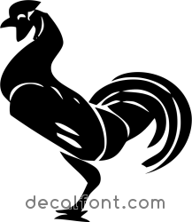 Adesivo Gallo 3