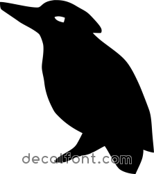 Adesivo Martin pescatore