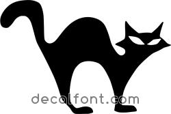 Adesivo Gatto furbo