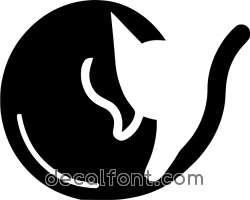 Adesivo Gatto 4