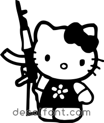 Adesivo Hello kitty