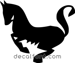 Adesivo Cavallo 4