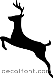Adesivo Cervo 6