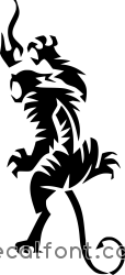 Adesivo Drago 3