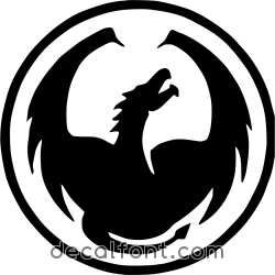 Adesivo Drago 4