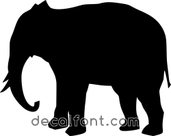 Adesivo Elefante