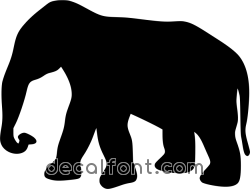 Adesivo Elefante 7