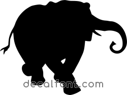 Adesivo Elefante 9