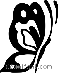 Adesivo Farfalla
