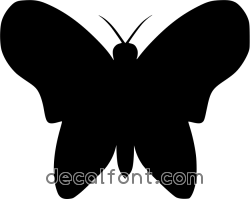 Adesivo Farfalla 5