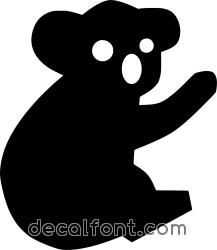 Adesivo Koala
