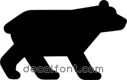 Adesivo Orso 4