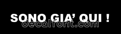 Adesivo I saldi sono gia qui