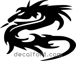 Adesivo Drago