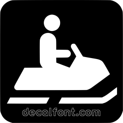 Adesivo Moto acqua