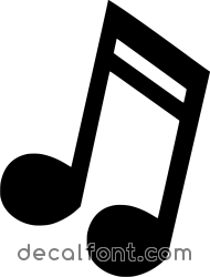 Adesivo Musica