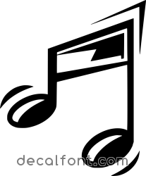 Adesivo Musica 3