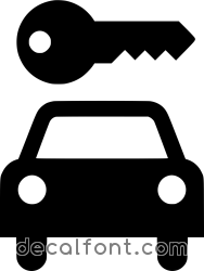 Adesivo Deposito auto custodia