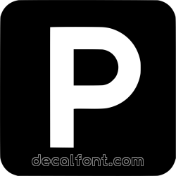 Adesivo Parcheggio