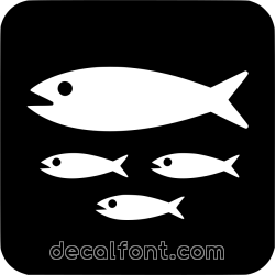 Adesivo Pescicoltura