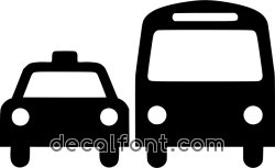 Adesivo Taxi Bus