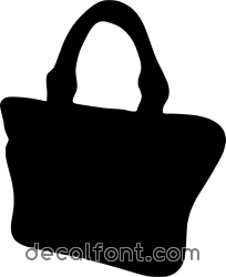 Adesivo Borsa spesa donna