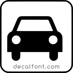 Adesivo Posto auto