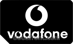 Adesivo Vodafone 3
