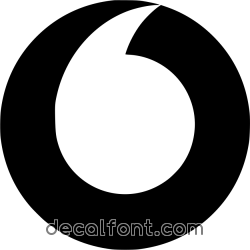 Adesivo Vodafone 4