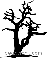 Adesivo albero-spoglio