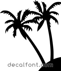 Adesivo adesivo-coppia-palme