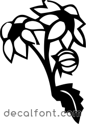 Adesivo adesivo-girasole