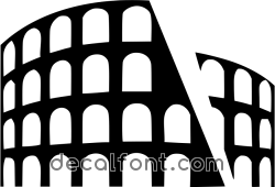 Adesivo colosseo-sticker