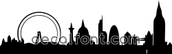 Adesivo london-sticker