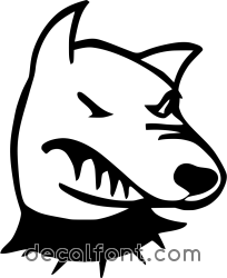 Adesivo Cane 1