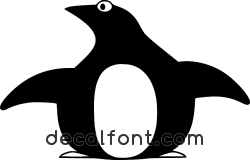 Adesivo Pinguino 2