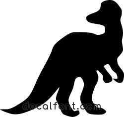 Adesivo Dinosauro corythosaurus