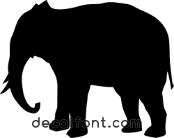 Adesivo Elefante
