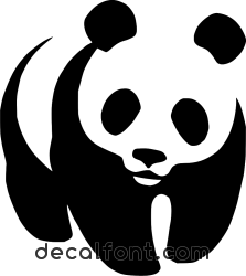 Adesivo Panda