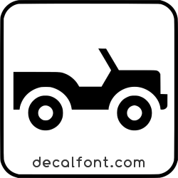 Adesivo Jeep
